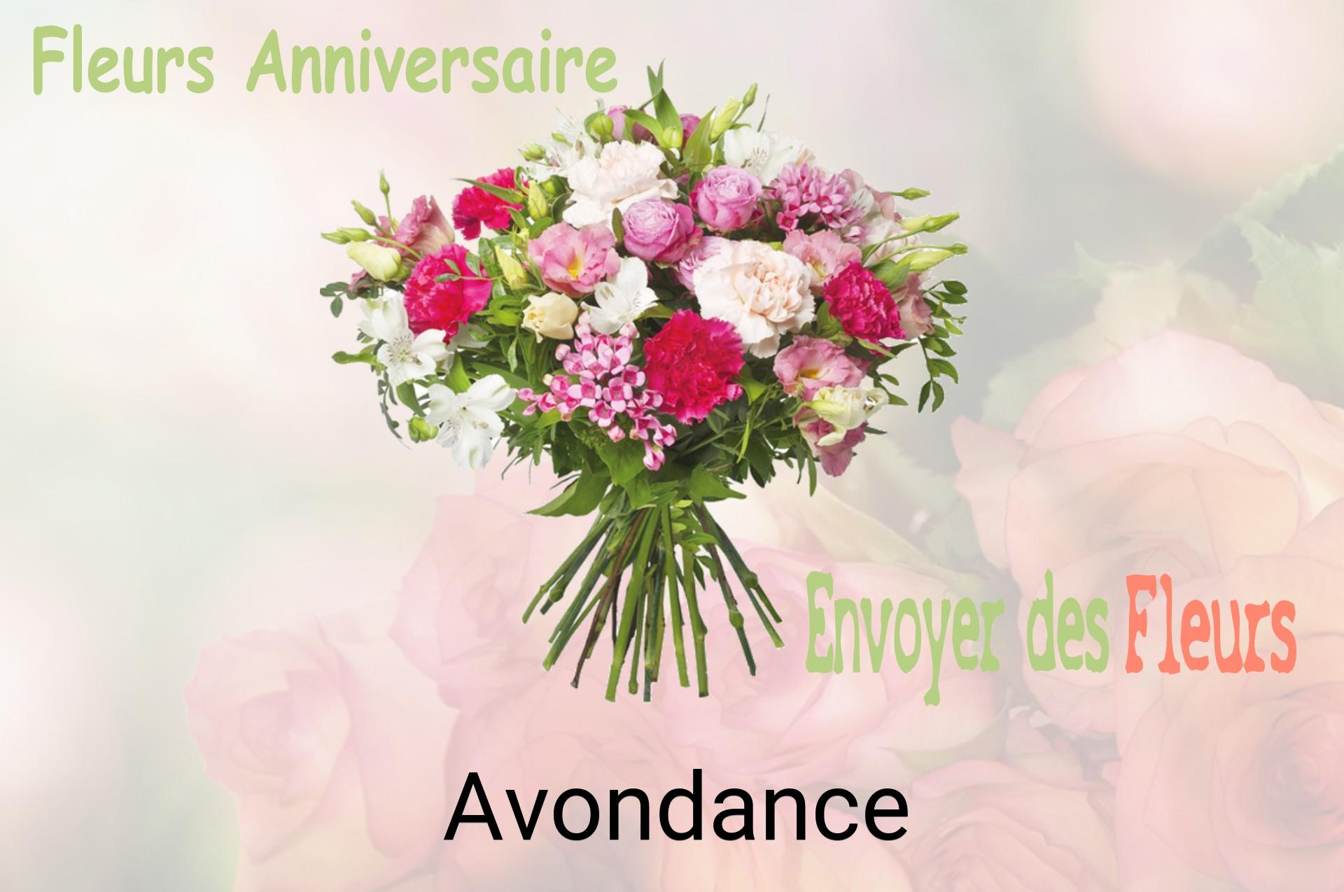 Bouquet de fleurs d’anniversaire livré à Avondance